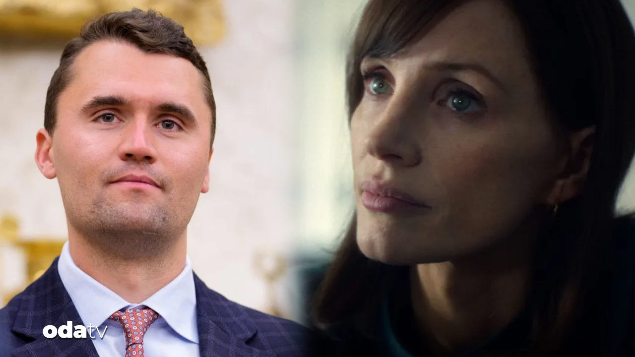 appledan jessica chastainin dizisine charlie kirk sansuru Lry9SEfz