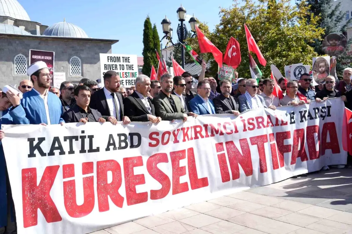 erzurumda gazze icin protesto gosterisi Y76WDkNt