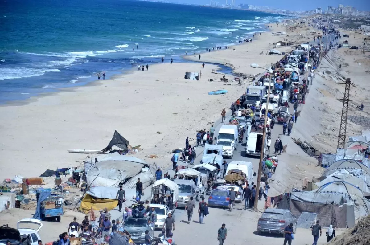 filistinlilerin gazzeye donusu devam ediyor irmSEDQP