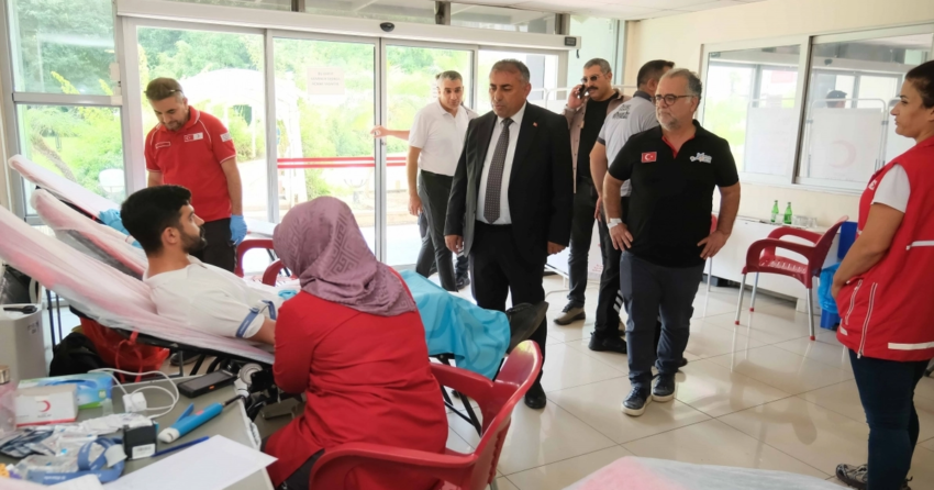 Belediyeden kan bagisi kampanyasi ibuh3Q4G